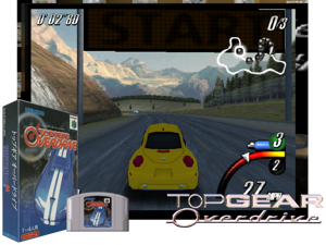 Top Gear Overdrive (Japan) Cover